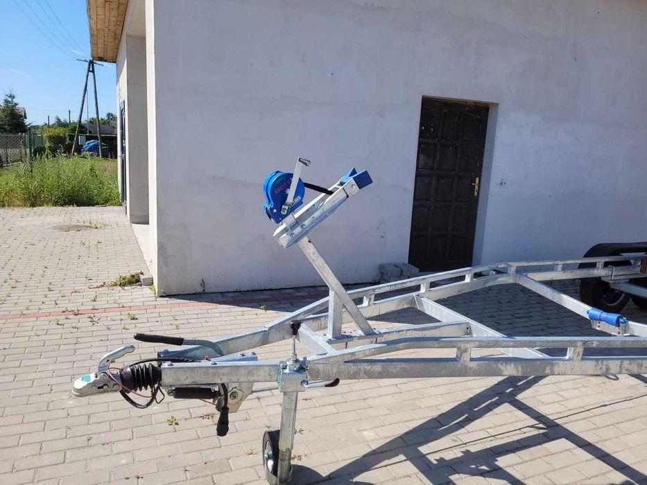 Przyczepa podłodziowa dwuosiowa 